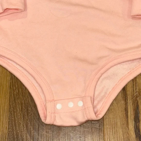 SHEIN Pink 'Daddy's Girl' Hooded Bodysuit (Size: 18-24 months)(NWT) - Picture 5 of 9